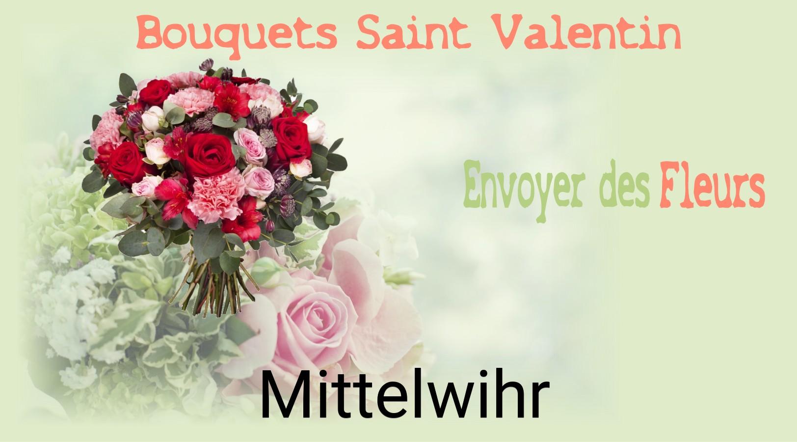 Roses de Saint-Valentin livrées à Mittelwihr